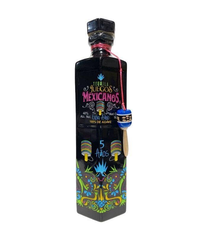 Buy Juegos Mexicanos Extra Añejo Tequila 1L Online - The Barrel Tap Online Liquor Delivered
