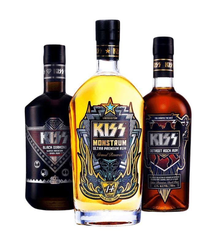 Buy KISS Rum Collection Online - The Barrel Tap Online Liquor Delivered
