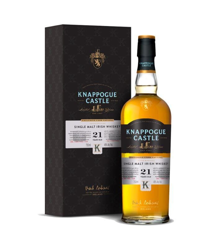 Buy Knappogue Castle 21 Year Old Single Malt Irish Whiskey 750mL Online - The Barrel Tap Online Liquor Delivered