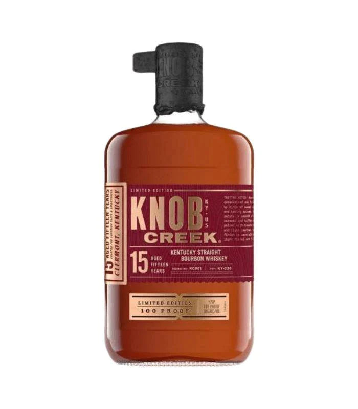 Buy Knob Creek 15 Year Straight Kentucky Bourbon Limited Release 750mL Online - The Barrel Tap Online Liquor Delivered