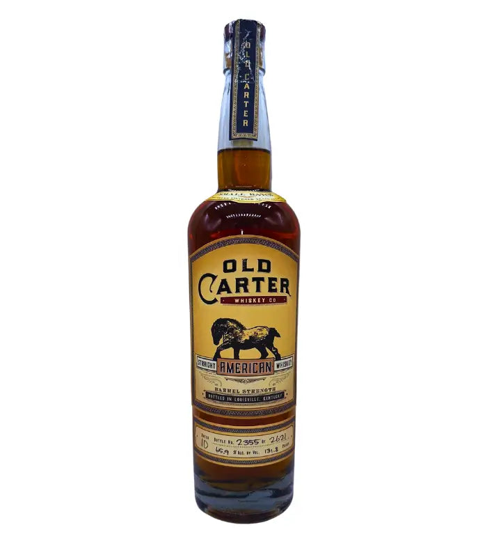 Old Carter Straight American Whiskey Small Batch 10