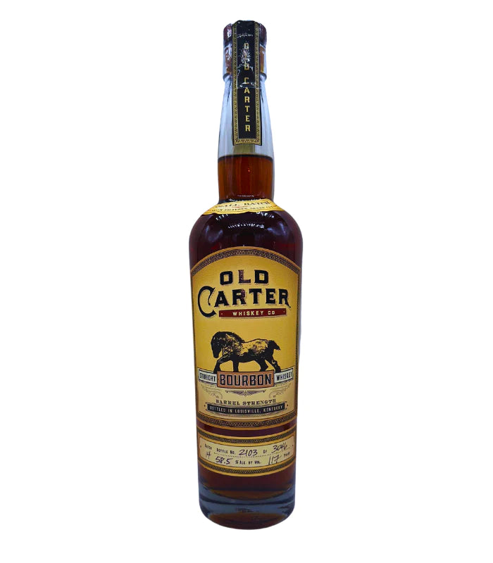 Old Carter Straight Bourbon Whiskey Small Batch 14