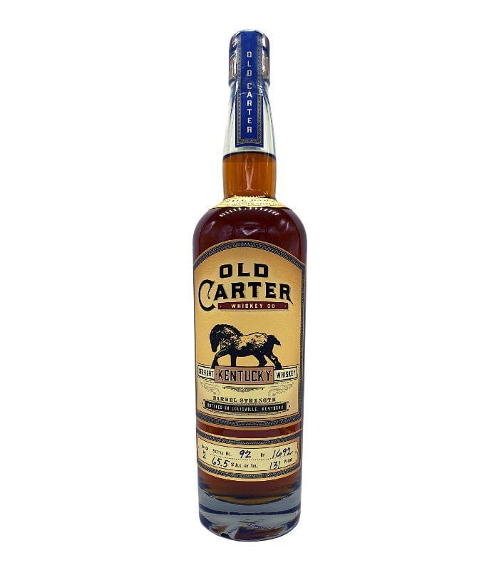 Old Carter Straight Kentucky Whiskey Small Batch 2