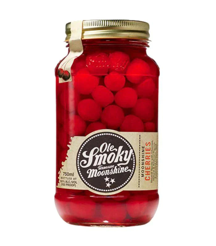 Buy Ole Smoky Cherries Moonshine 750mL Online - The Barrel Tap Online Liquor Delivered
