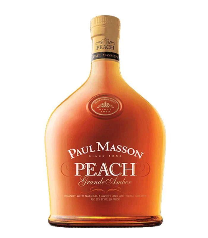 Buy Paul Masson Grande Amber Peach Brandy 750mL Online - The Barrel Tap Online Liquor Delivered