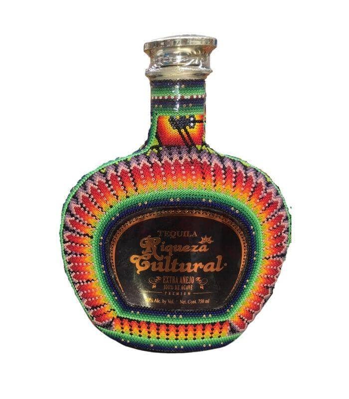 Buy Riqueza Cultural Huichol Anejo Tequila 750mL Online - The Barrel Tap Online Liquor Delivered