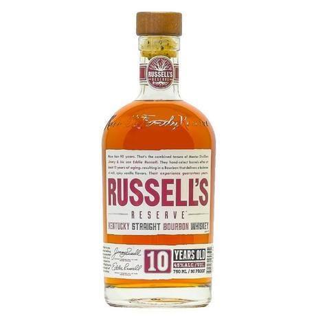 Buy Russell's Reserve 10 Year Old Bourbon 750mL Online - The Barrel Tap Online Liquor Delivered