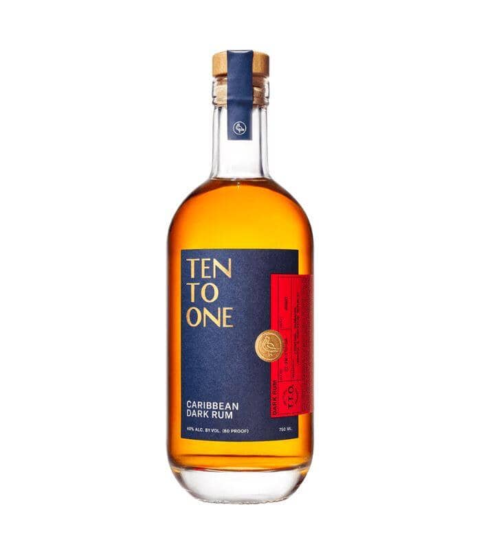Buy Ten To One Caribbean Dark Rum 750mL Online - The Barrel Tap Online Liquor Delivered