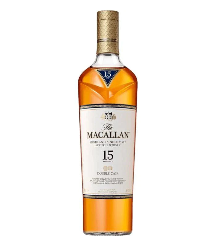 Buy The Macallan Double Cask 15 Years Old Scotch Whisky 750mL Online - The Barrel Tap Online Liquor Delivered