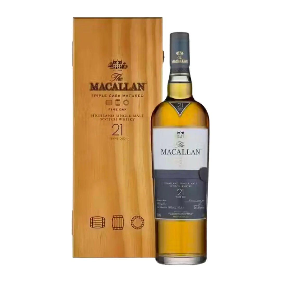 Buy The Macallan Fine Oak 21 Year Old Scotch Whisky 750mL Online - The Barrel Tap Online Liquor Delivered