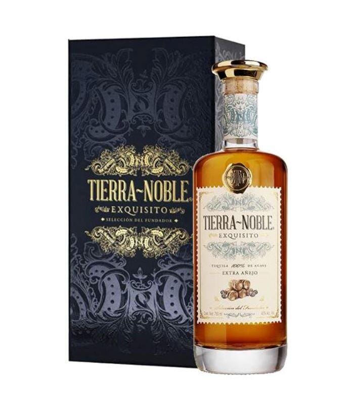 Buy Tierra Noble Tequila Exquisito Extra Anejo 750mL Online - The Barrel Tap Online Liquor Delivered