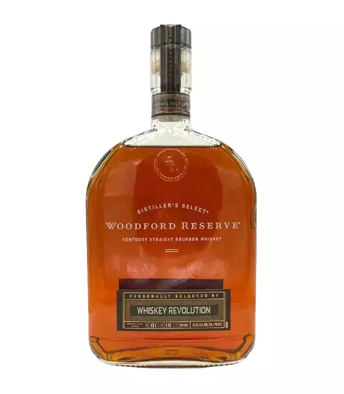 Buy Woodford Reserve Barrel Select "Whiskey Revolution" Straight Bourbon Whiskey 1L Online - The Barrel Tap Online Liquor Delivered