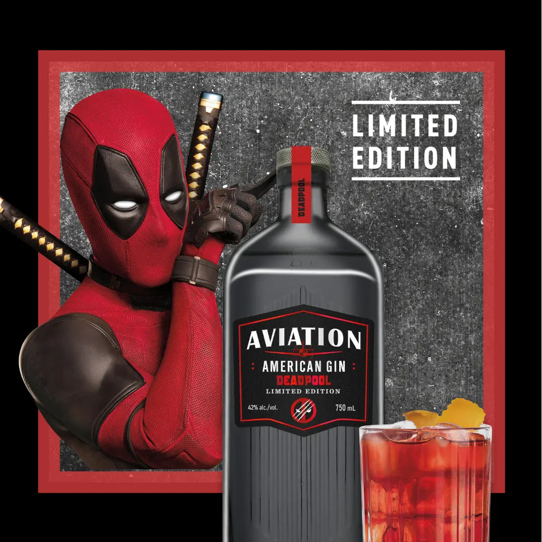 Introducing Aviation Deadpool Limited Edition Gin