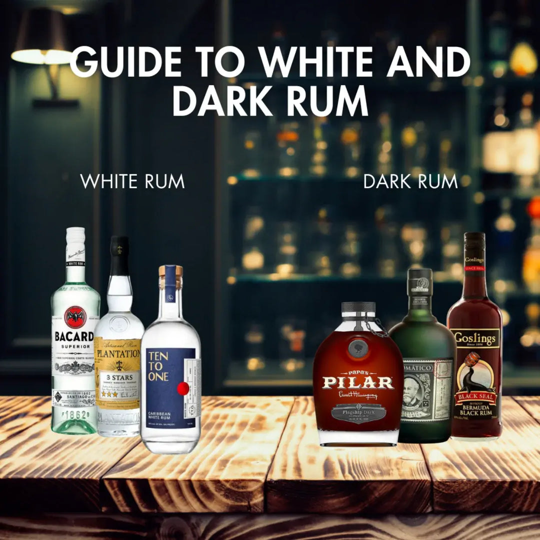 Guide to White and Dark Rum