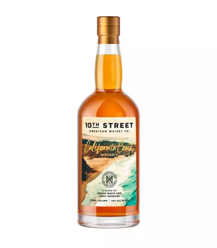 Buy 10th Street California Coast Blended Whiskey 750mL Online - The Barrel Tap Online Liquor Delivered