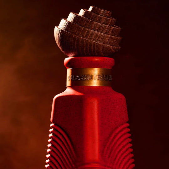Top of bottle of 1800 Guachimonton Tequila Anejo