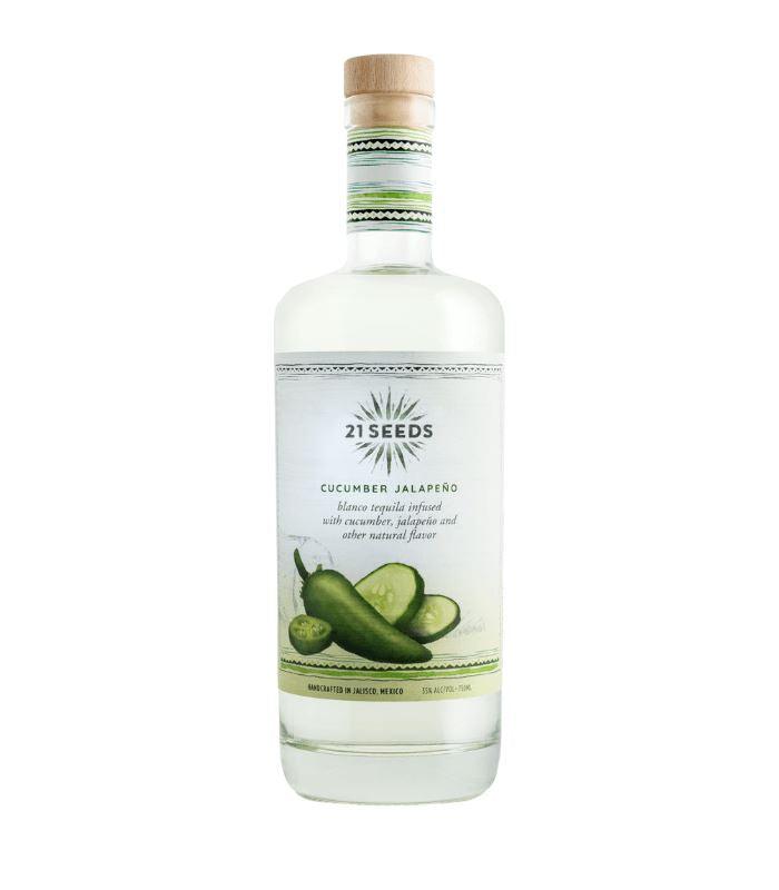 Buy 21 Seeds Cucumber Jalapeño Blanco Tequila 750mL Online - The Barrel Tap Online Liquor Delivered