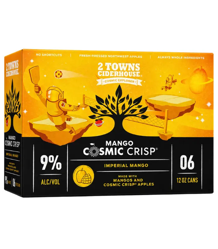 2 Towns Ciderhouse Mango Cosmic Crisp 6-Pack