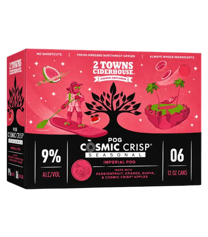 2 Towns Ciderhouse P.O.G. Cosmic Crisp 6-Pack