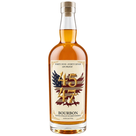 Bottle of 4547 Straight Bourbon Whiskey