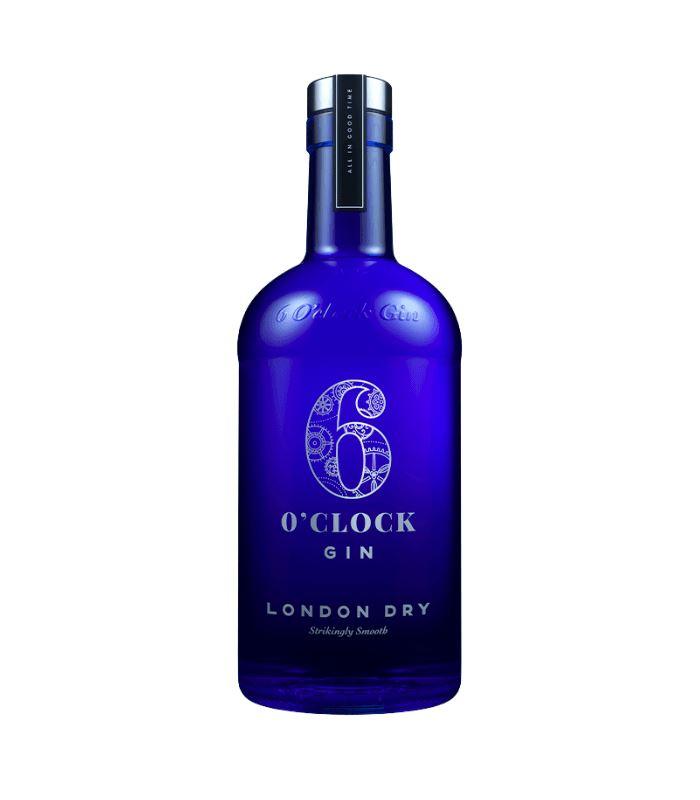 Buy 6 O'clock London Dry Gin 750mL Online - The Barrel Tap Online Liquor Delivered