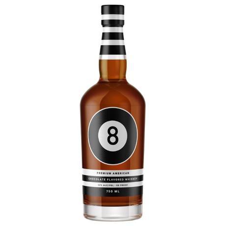 Buy 8 Ball Chocolate Whiskey 750mL Online - The Barrel Tap Online Liquor Delivered
