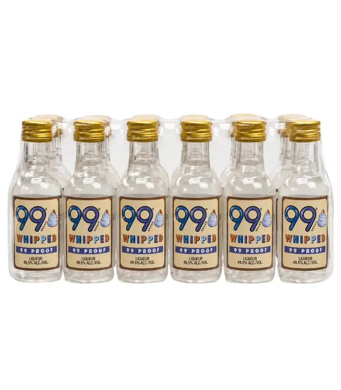 99 Brand Whipped Schnapps 50mL 12 Pack