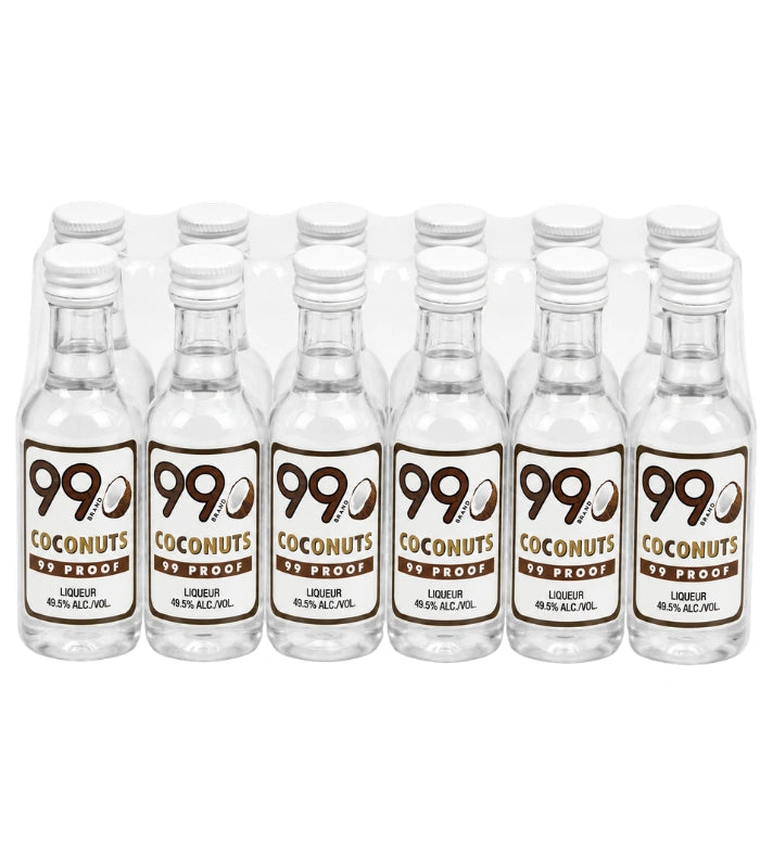 99 Brand Coconuts Liqueur 50mL 12 Pack
