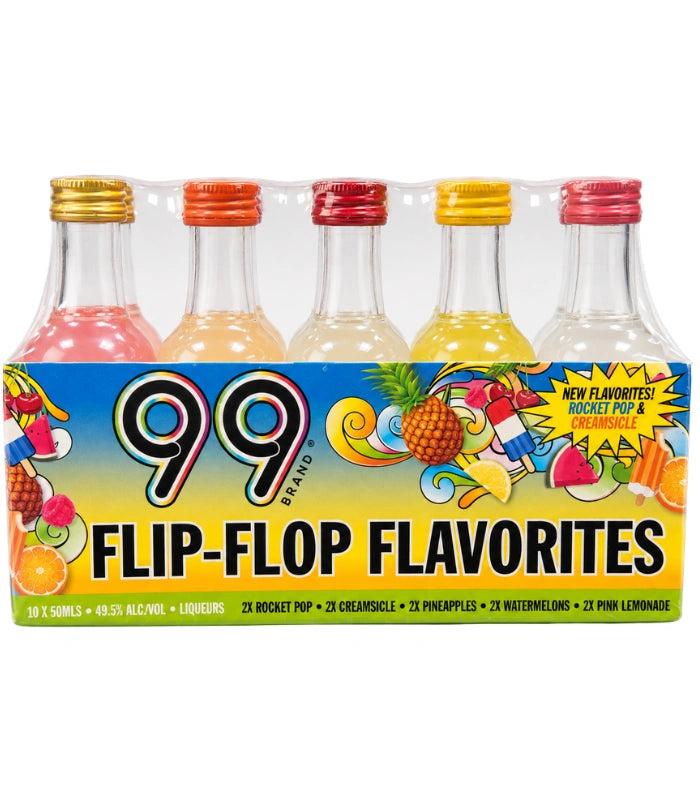 99 Brand Flip-Flop Flavorites Variety 10-Pack 50mL