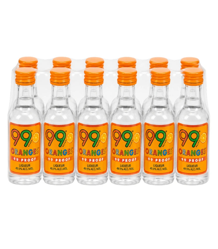 99 Brand Oranges Liqueur 50mL 12 Pack