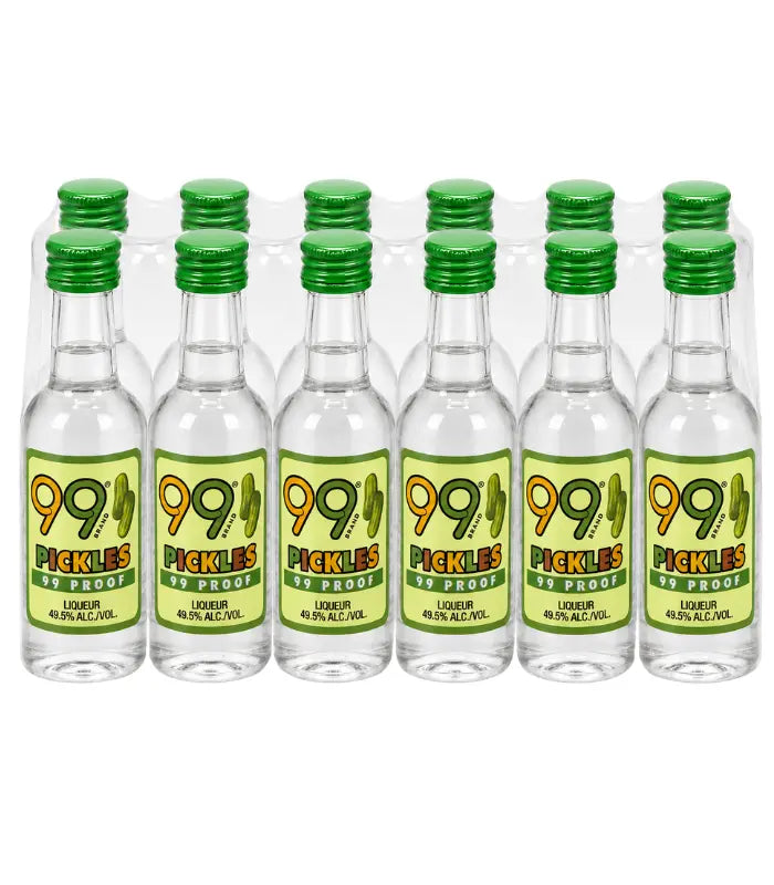 99 Brand Pickles Liqueur 50mL 12 Pack