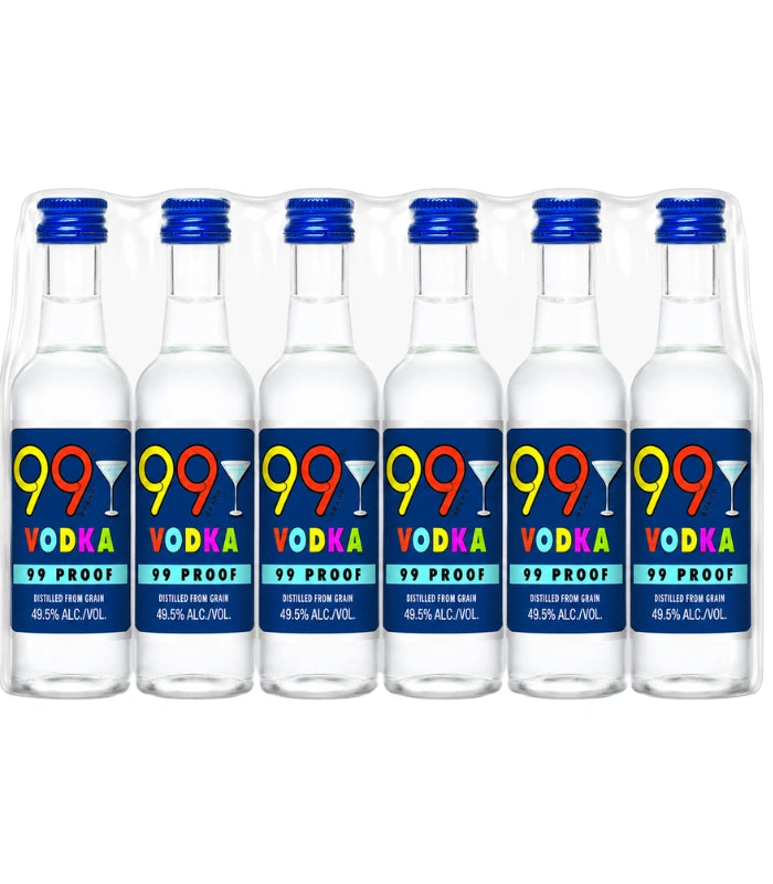 99 Proof Vodka 50mL 12 pack
