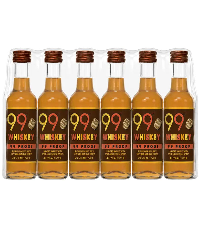 99 Proof Whiskey 50mL 12 pack