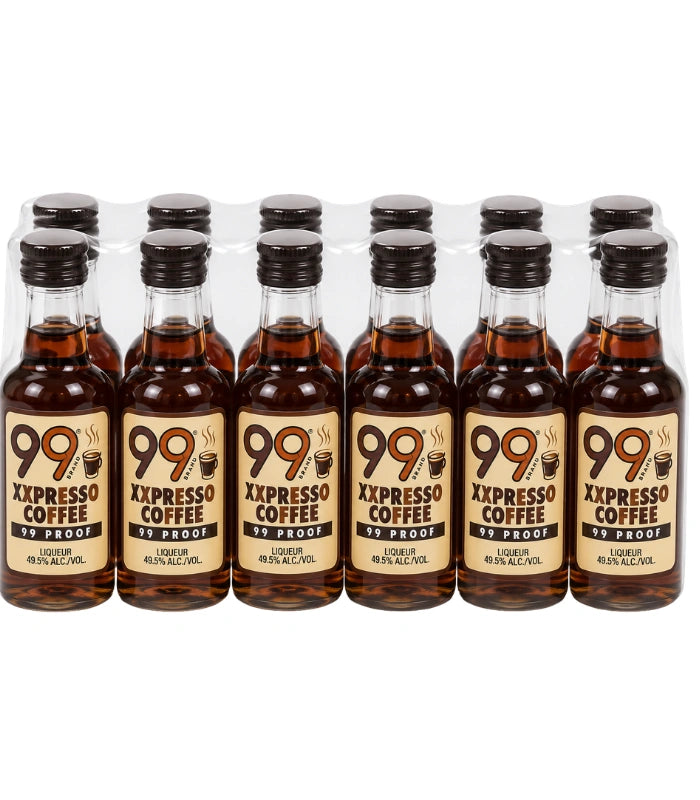 99 Brand Xxpresso Coffee Liqueur 50mL 12 Pack