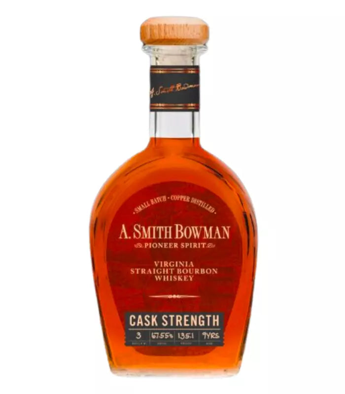 A. Smith Bowman Cask Strength Batch 3 Virginia Straight Bourbon