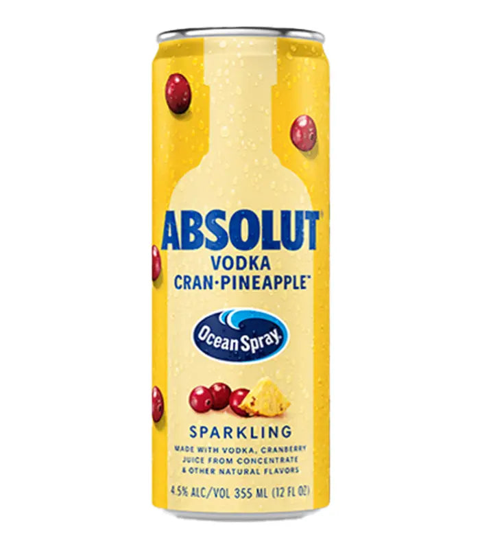 Absolut x Ocean Spray Vodka Cran Pineapple 4-Pack