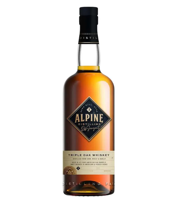 Alpine Triple Oak Whiskey 750mL