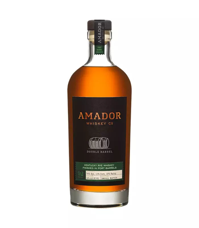 Amador Double Barrel Port Barrel Finish Rye Whiskey 750mL