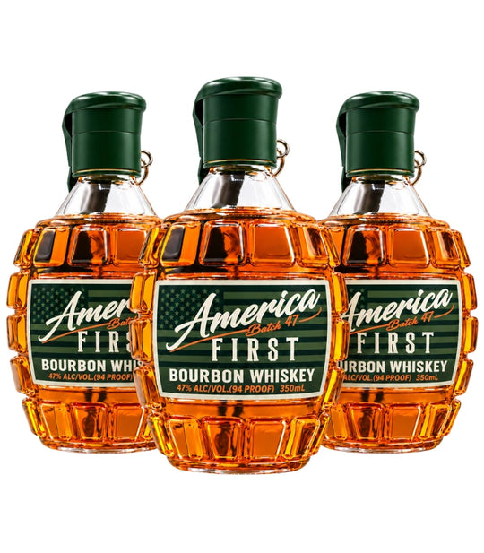 America First Grenade Bourbon Whiskey
