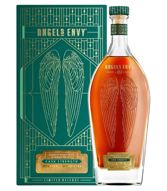 Angel's Envy 10 Year Cask Strength Rye 2026 Release 750mL