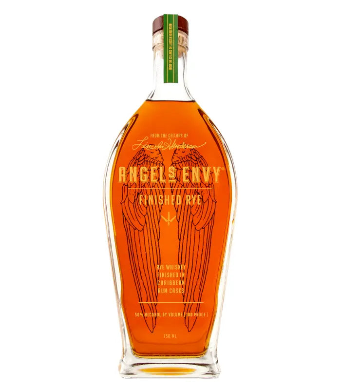 Angel's Envy Rye Whiskey Finished in Caribbean Rum Casksのボトル画像