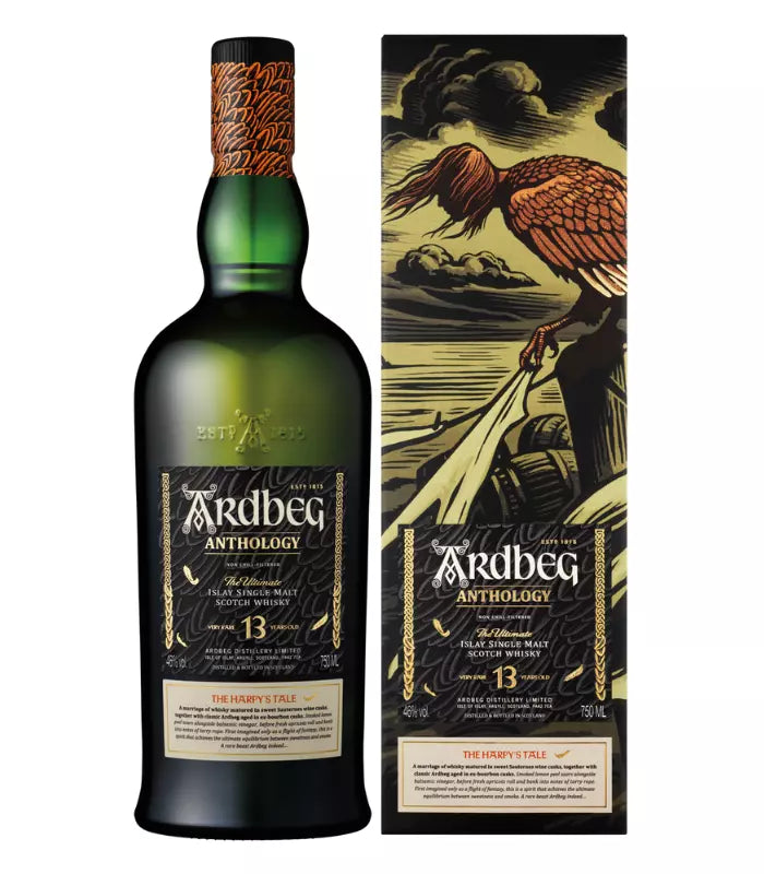 Ardbeg Anthology 13 Year Islay Single Malt Scotch Whisky 750mL