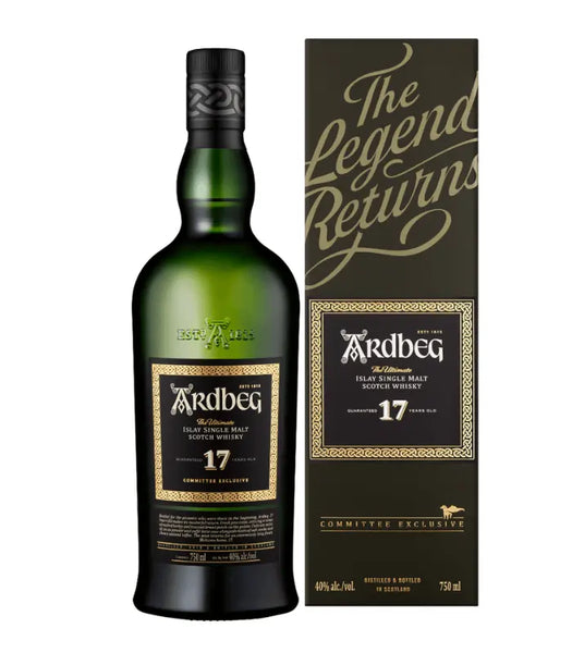 Ardbeg 17年 アイラシングルモルトウイスキー 2681 1.5 Ardbeg 17 Year Committee Release Single Malt Scotch