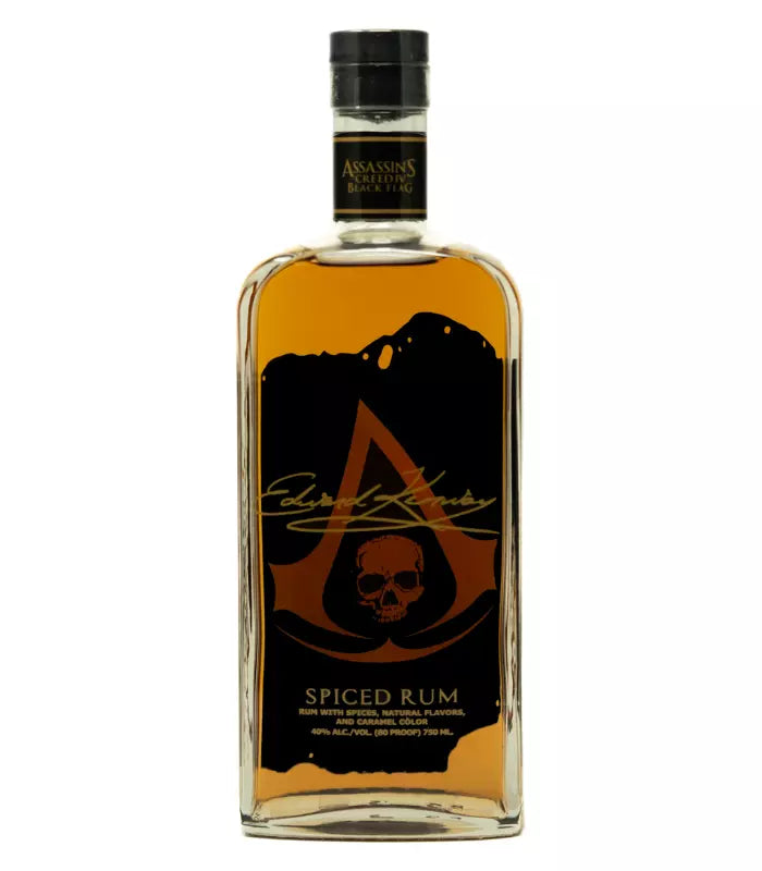 Assassin's Creed Black Flag Edward Kenway Spiced Rum 750mL