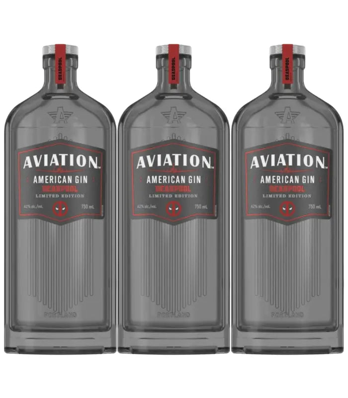 Aviation Gin Deadpool Edition 3-Pack | The Barrel Tap