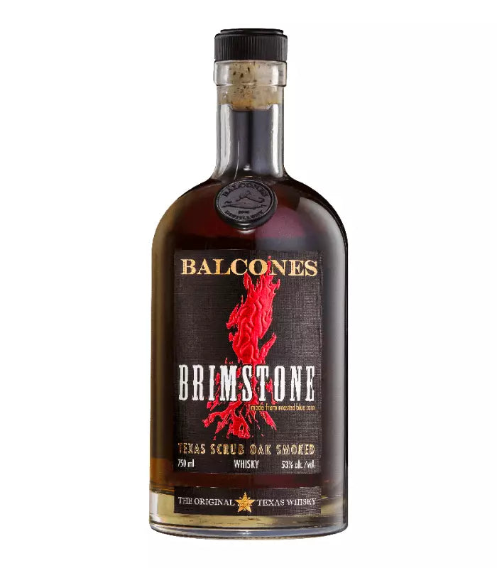 Balcones Brimstone Texas Scrub Oak Smoked Whisky 750mL