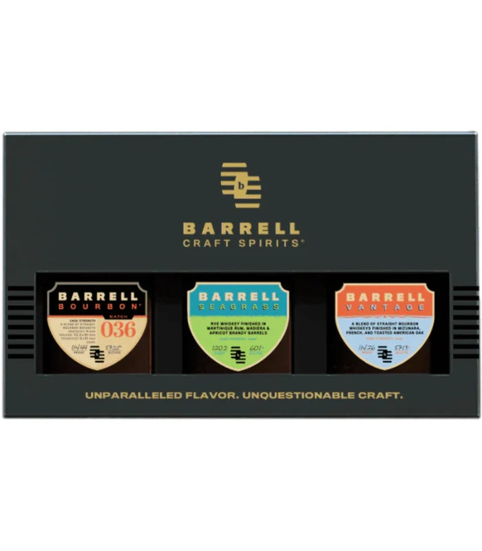 Barrell Craft Spirits Whiskey 3-Pack Gift Set