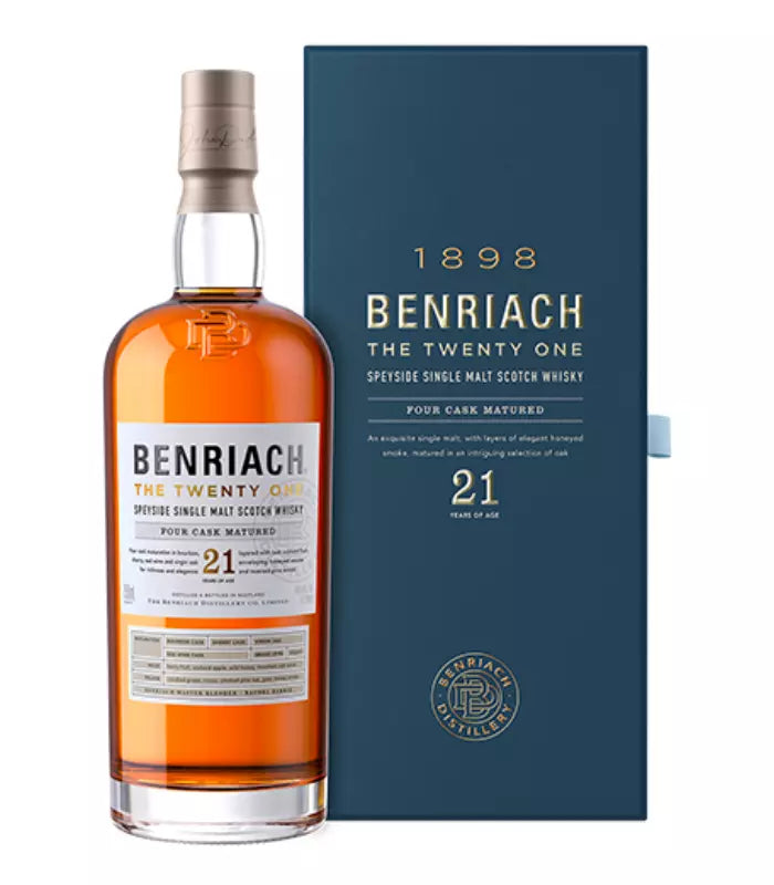 Benriach The Twenty One Speyside Single Malt Scotch Whisky 750mL