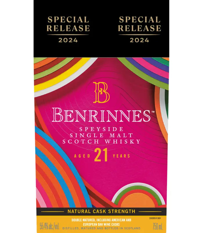 Benrinnes Special Release 2024 21 Year Scotch Whisky