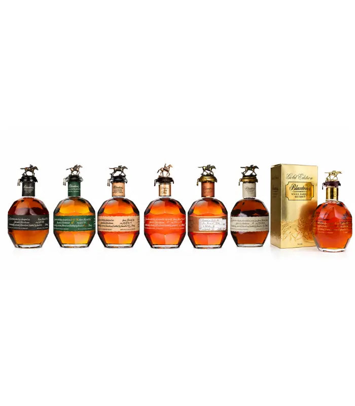 Blanton's Bourbon Whiskey 7 Bottle Collection Bundle